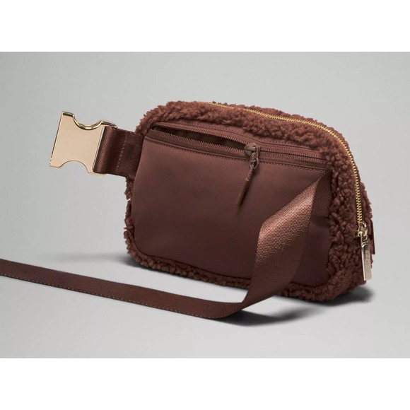 LULULEMON Everywhere Belt Bag 1L Brown Fleece Earth Gold LU9B18S NWT - Picture 13 of 14